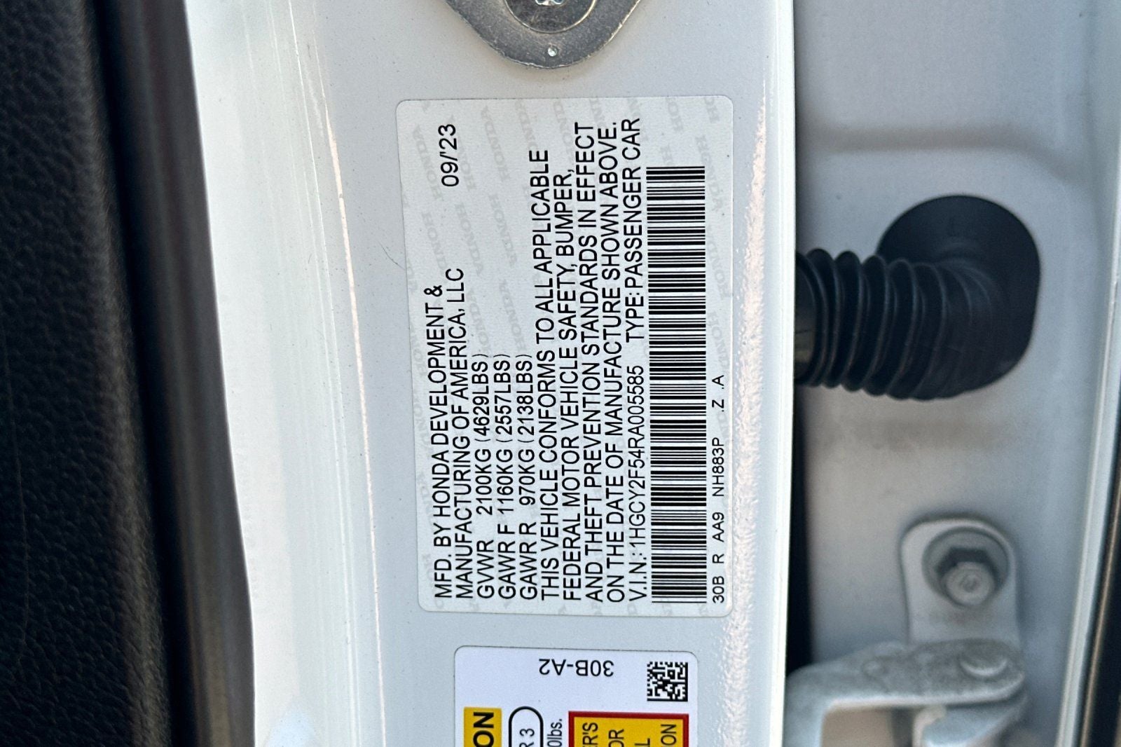 2024 Honda Accord Hybrid Sport