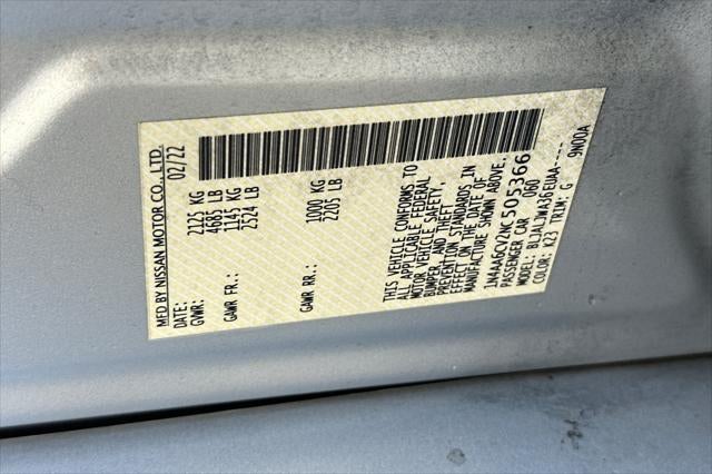 2022 Nissan Maxima SV