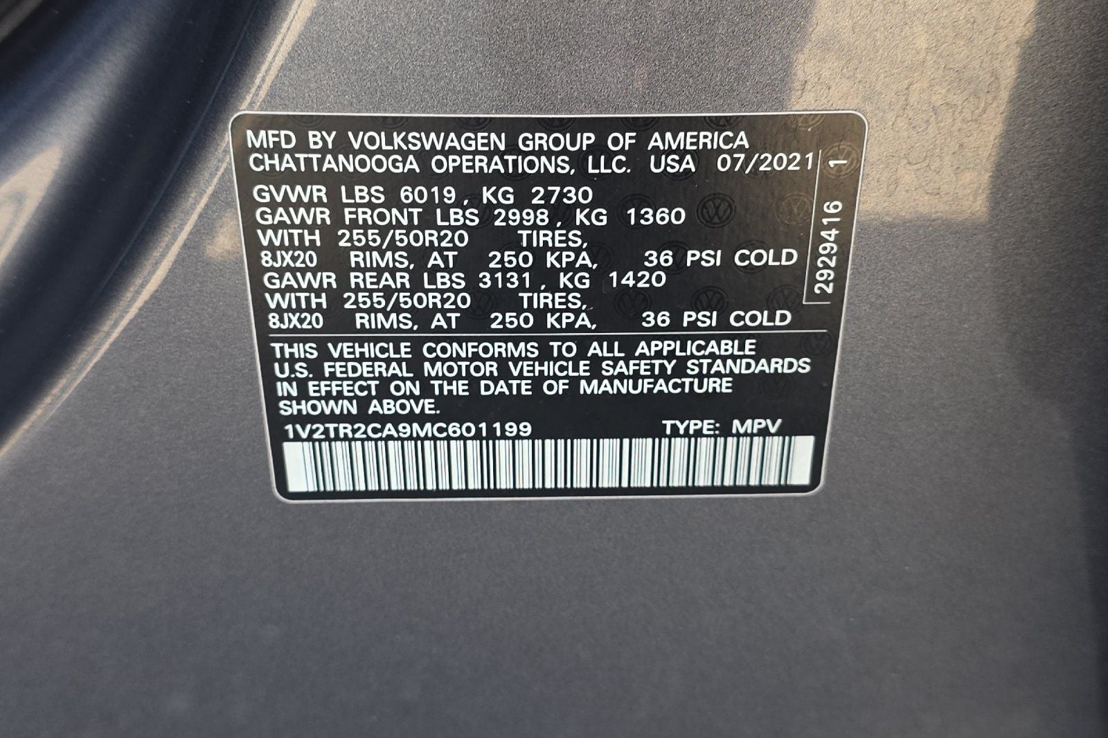 2021 Volkswagen Atlas SEL Premium