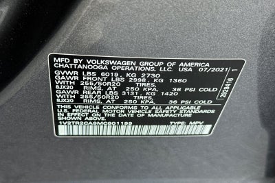 2021 Volkswagen Atlas SEL Premium