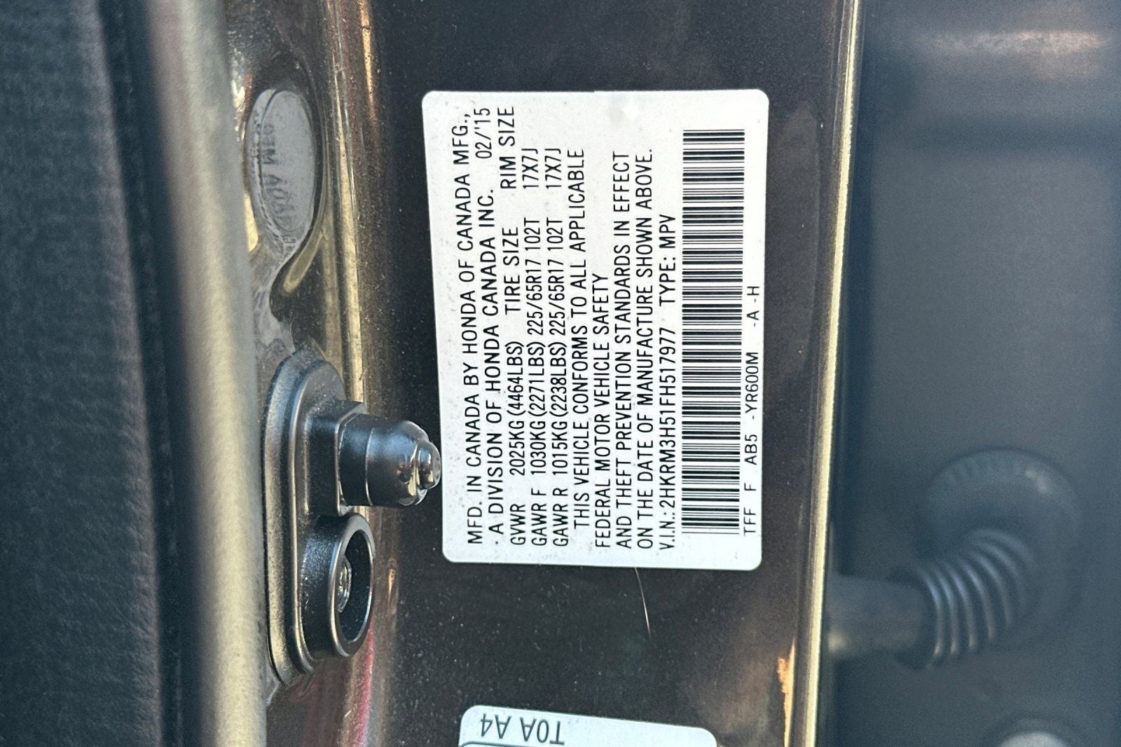 2015 Honda CR-V EX