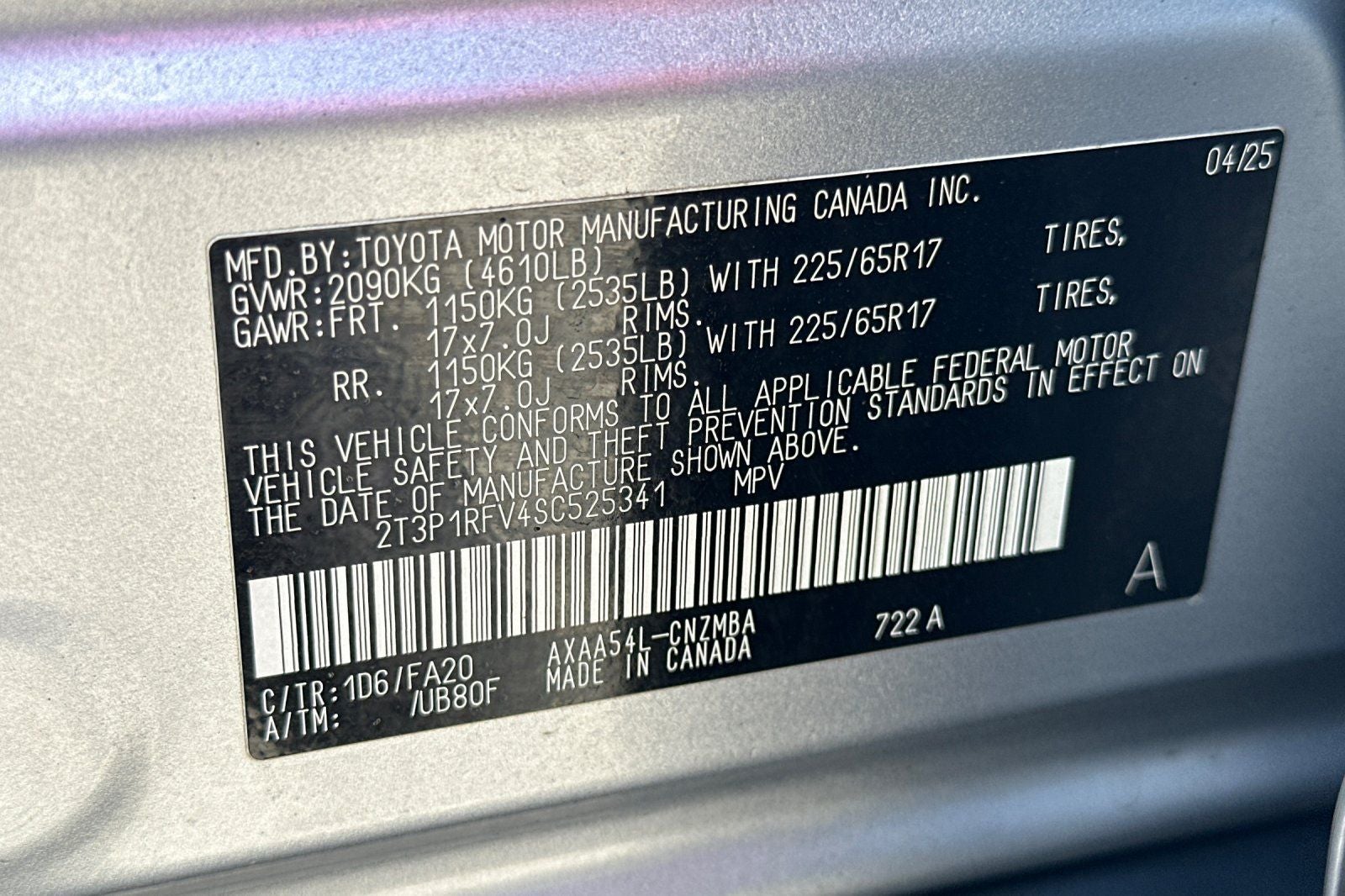 2025 Toyota RAV4 XLE