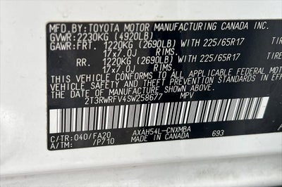2025 Toyota RAV4 Hybrid XLE