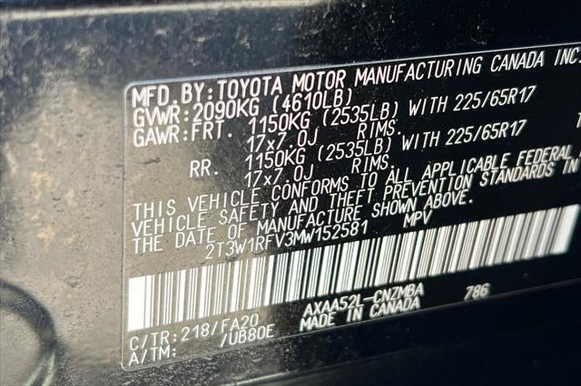 2021 Toyota RAV4 XLE