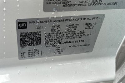 2021 Chevrolet Silverado 1500 LT LT1