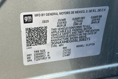 2025 Chevrolet Equinox LT