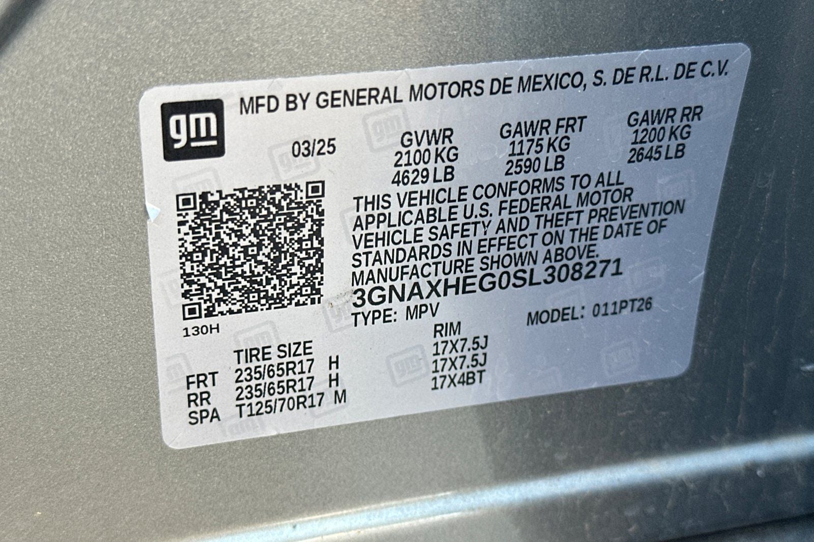 2025 Chevrolet Equinox LT