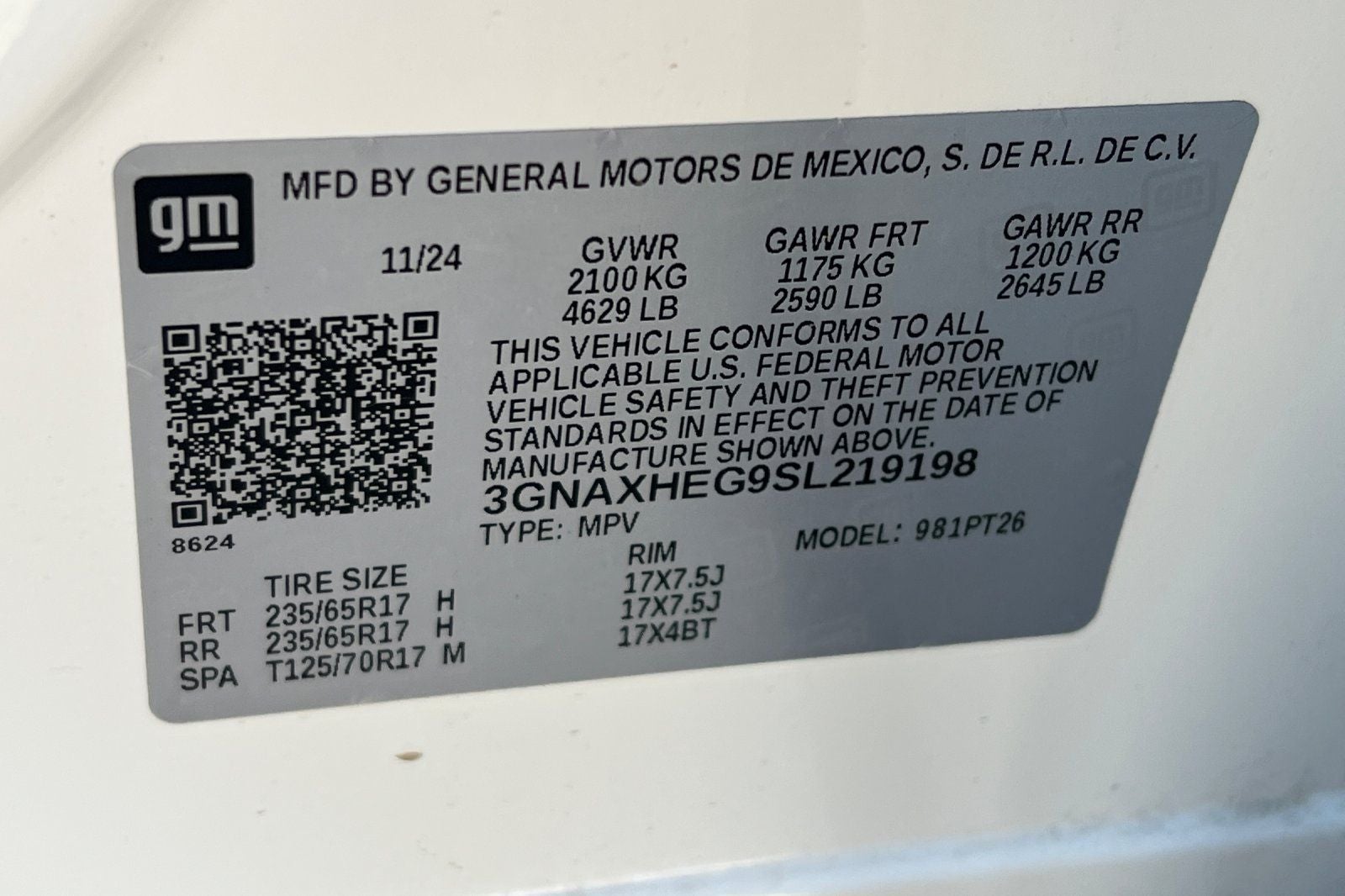 2025 Chevrolet Equinox LT