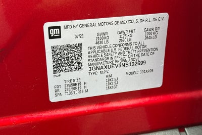 2022 Chevrolet Equinox LT