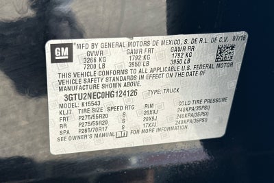 2017 GMC Sierra 1500 SLT