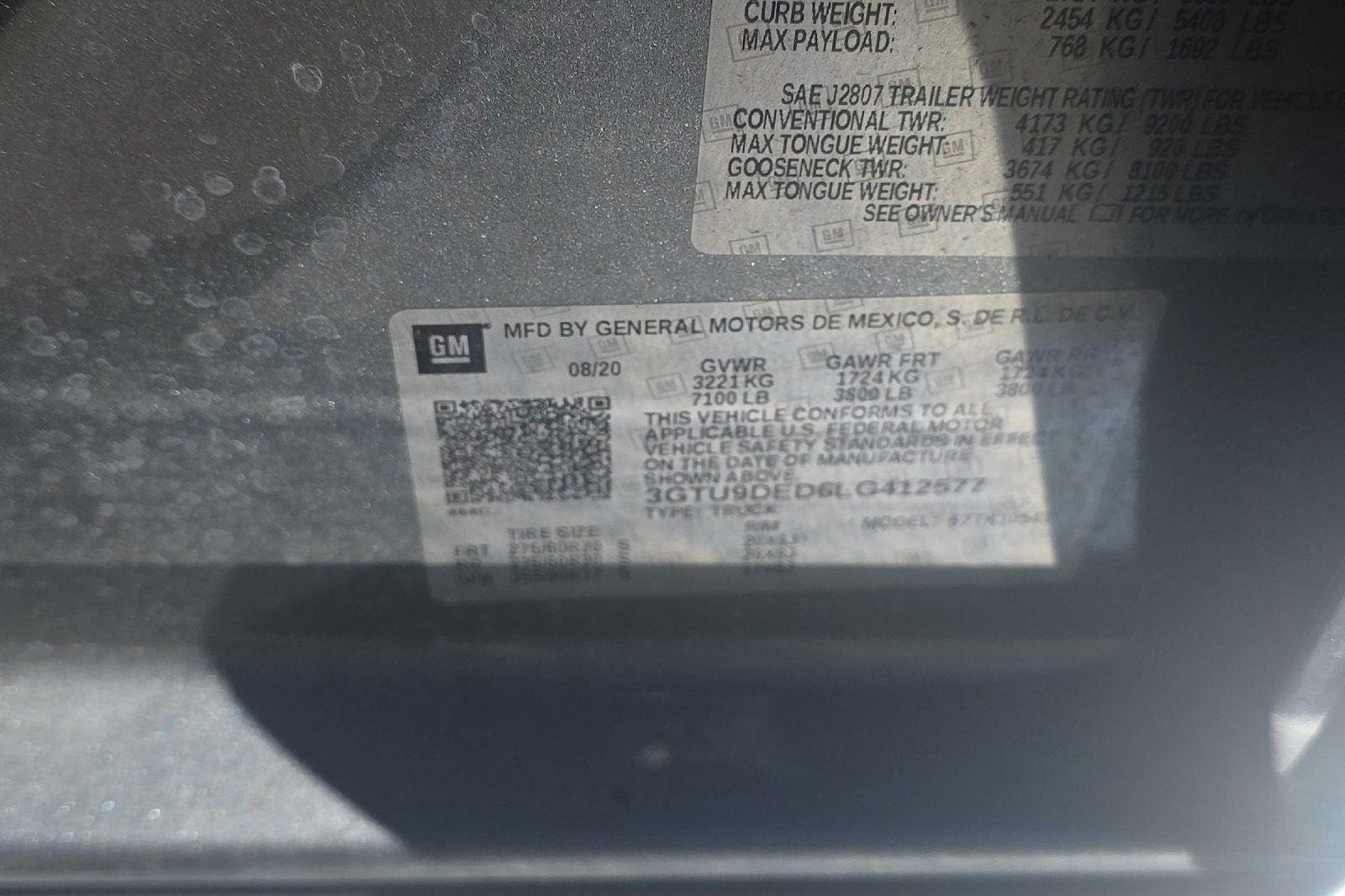 2020 GMC Sierra 1500 SLT