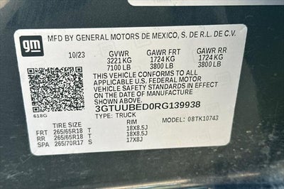 2024 GMC Sierra 1500 SLE