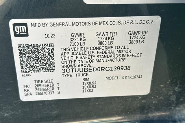 2024 GMC Sierra 1500 SLE