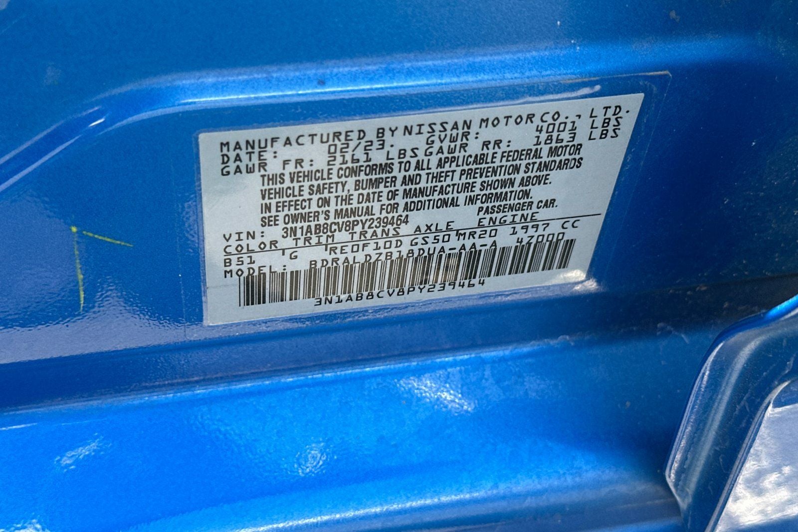 2023 Nissan Sentra SV