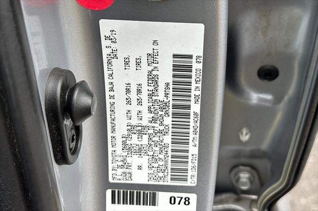 2019 Toyota Tacoma SR V6