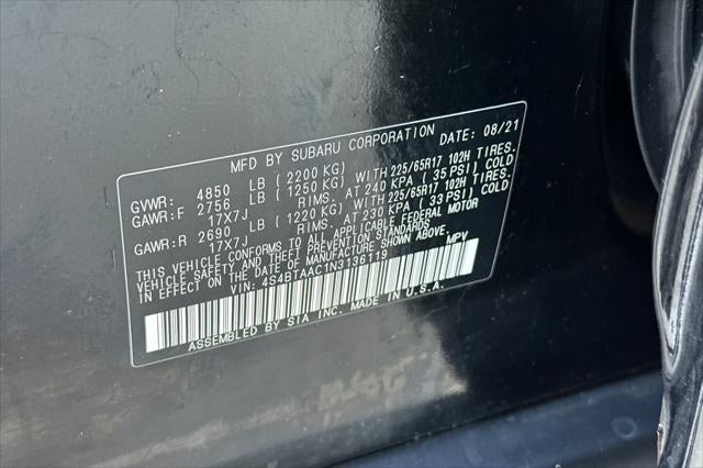 2022 Subaru Outback 2.5i