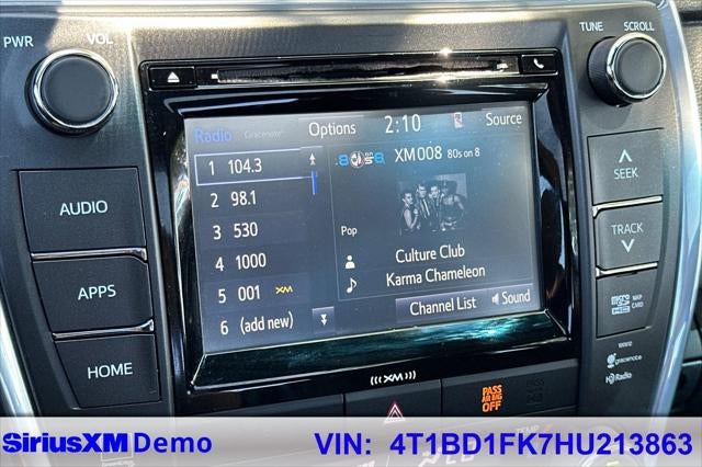 2017 Toyota Camry Hybrid XLE