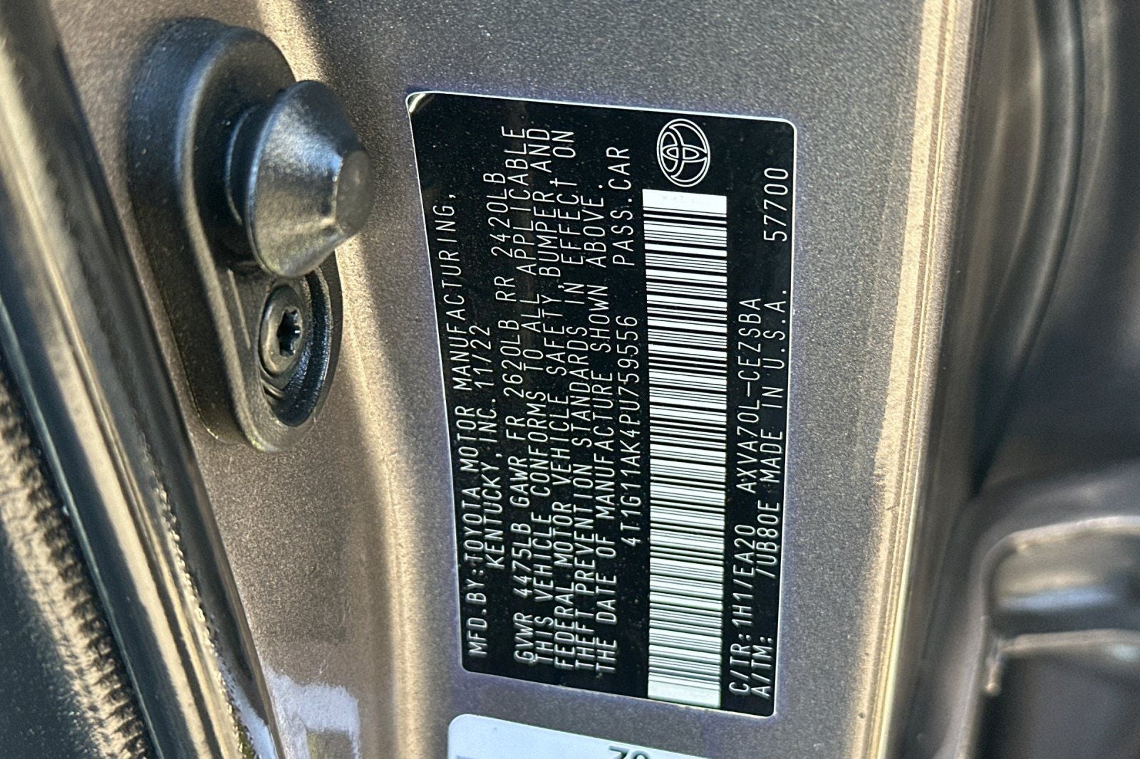 2023 Toyota Camry SE