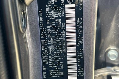 2023 Toyota Camry Hybrid SE