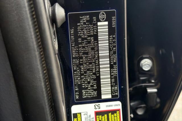 2021 Toyota Camry XSE