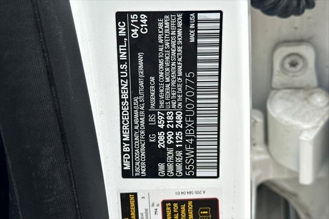 2015 Mercedes-Benz C-Class C 300