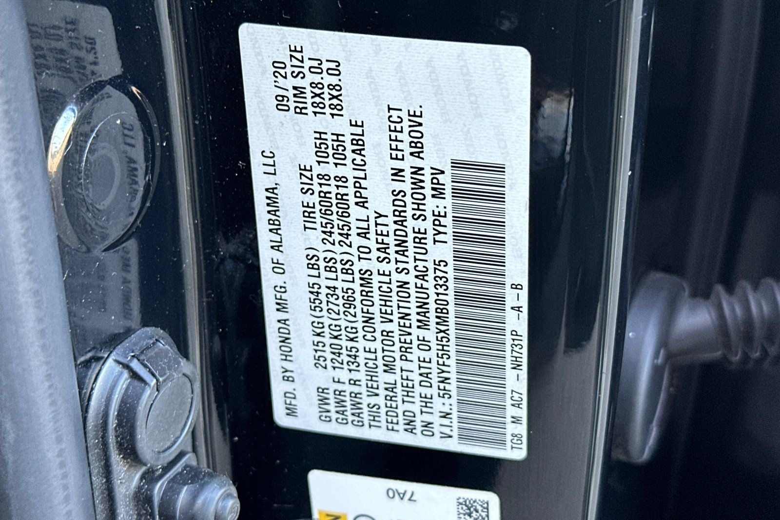 2021 Honda Pilot EX-L