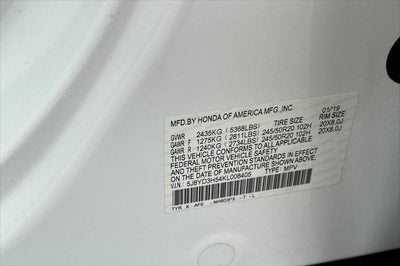 2019 Acura MDX 3.5L Technology Package