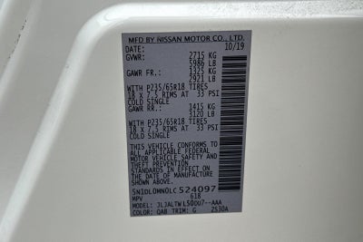 2020 INFINITI QX60 LUXE