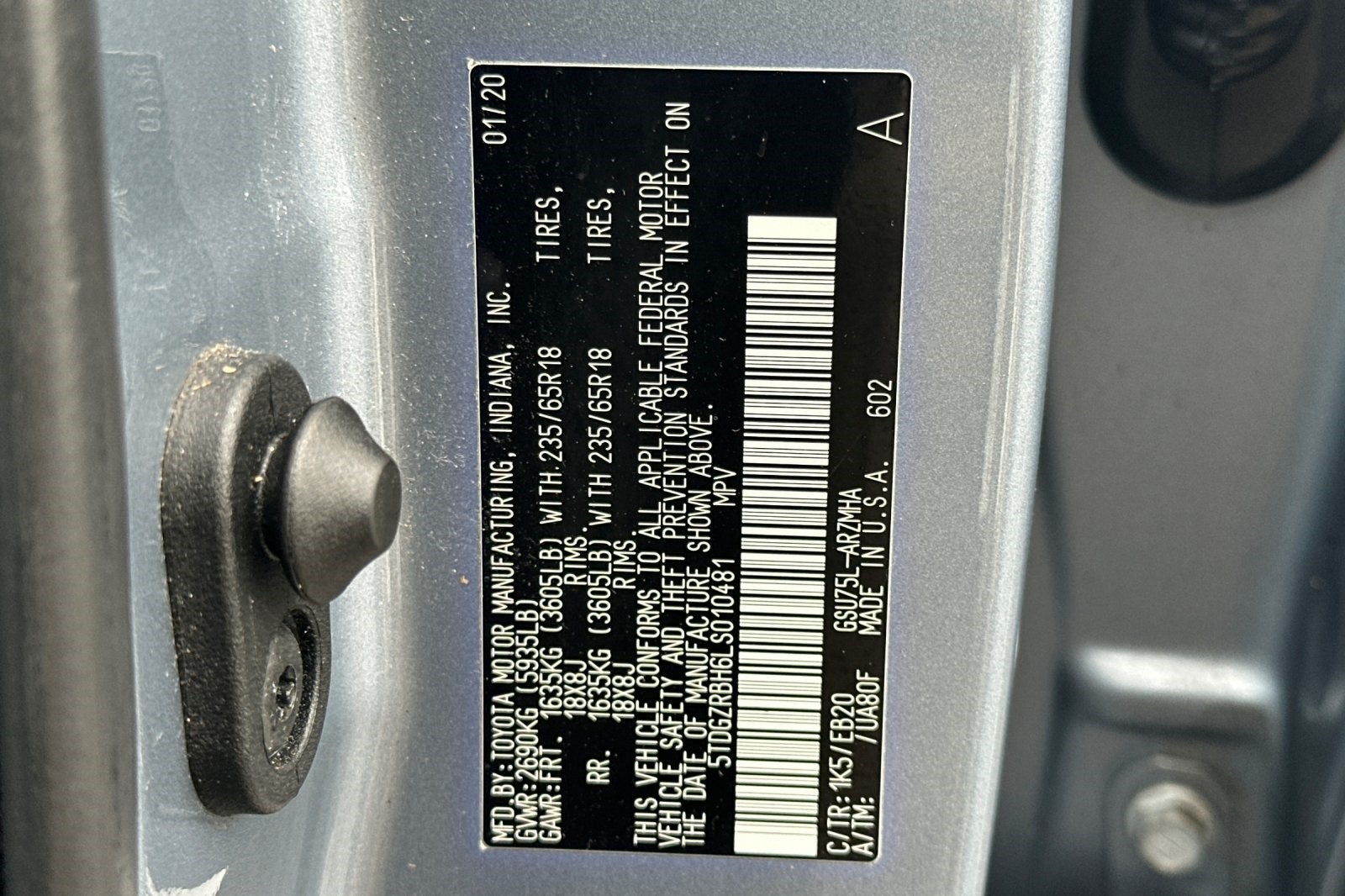 2020 Toyota Highlander XLE