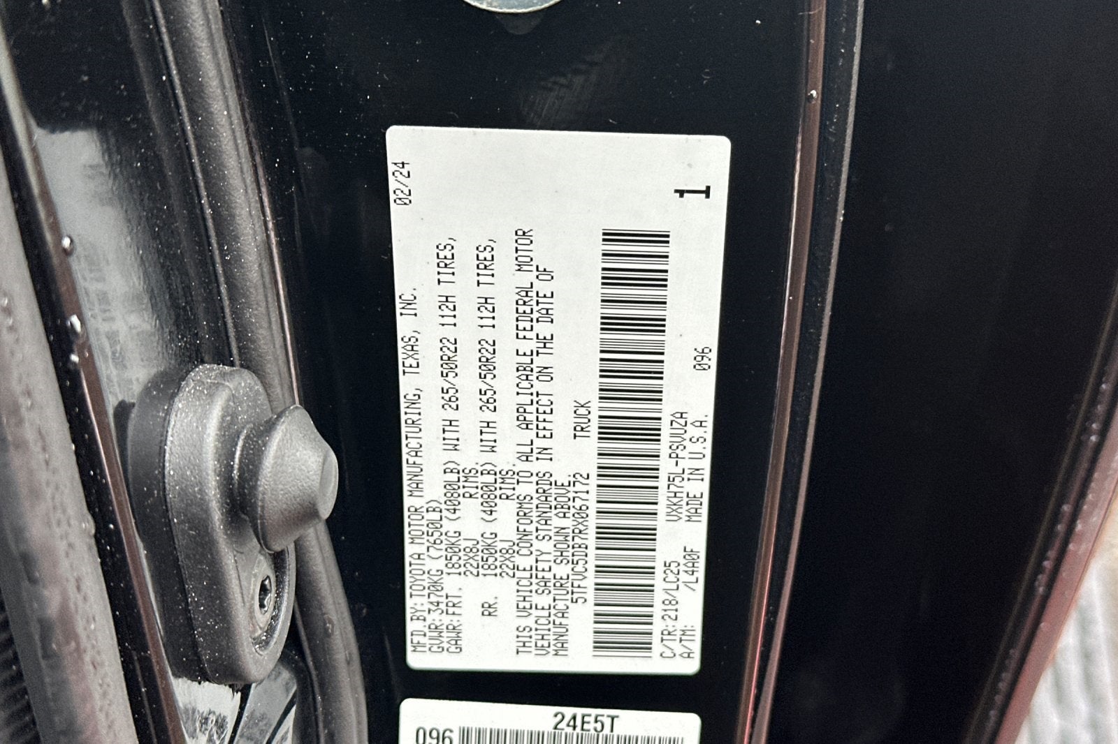 2024 Toyota Tundra Hybrid Capstone