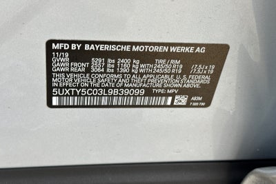 2020 BMW X3 xDrive30i