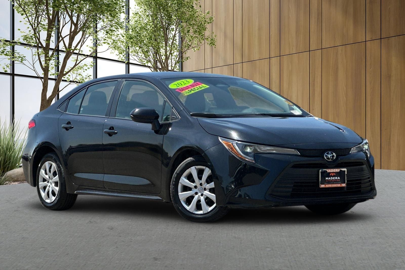 Used 2023 Toyota Corolla LE with VIN 5YFB4MDE4PP007897 for sale in Madera, CA