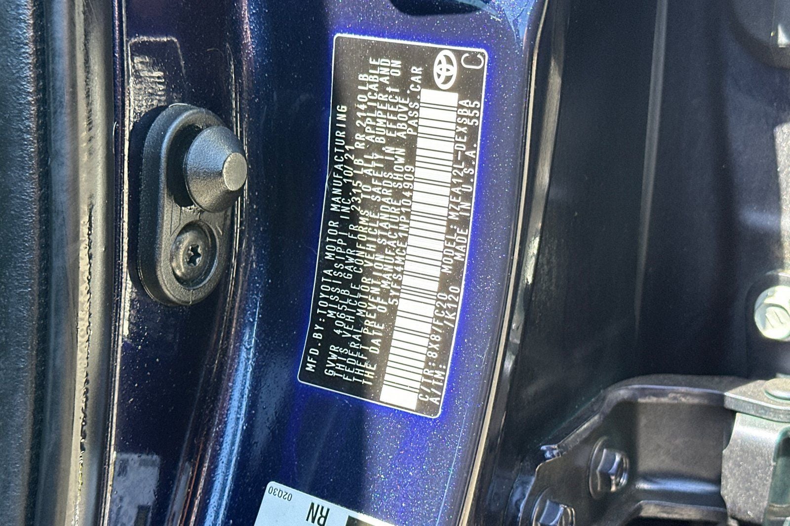 2022 Toyota Corolla SE