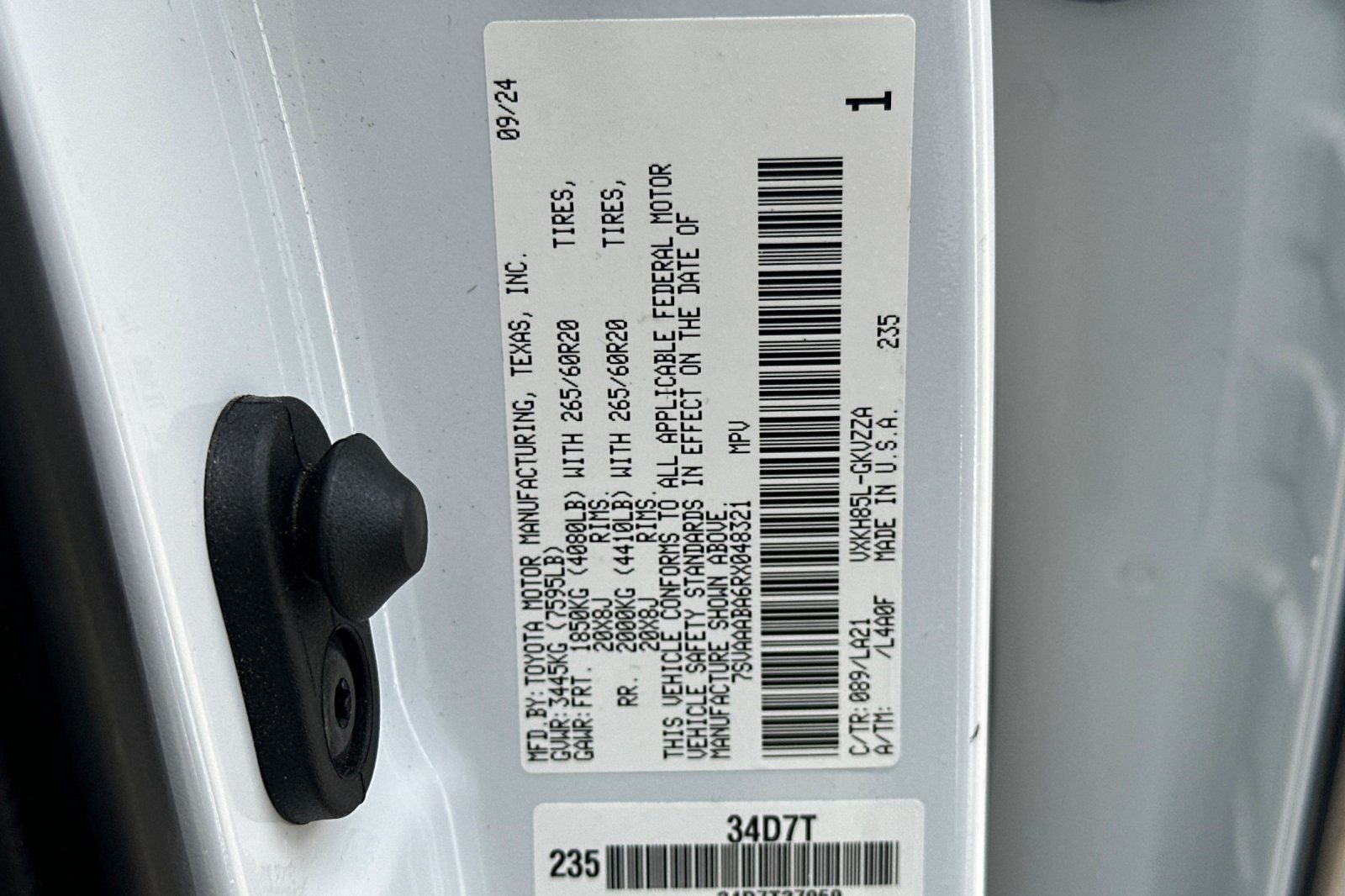 2024 Toyota Sequoia Platinum