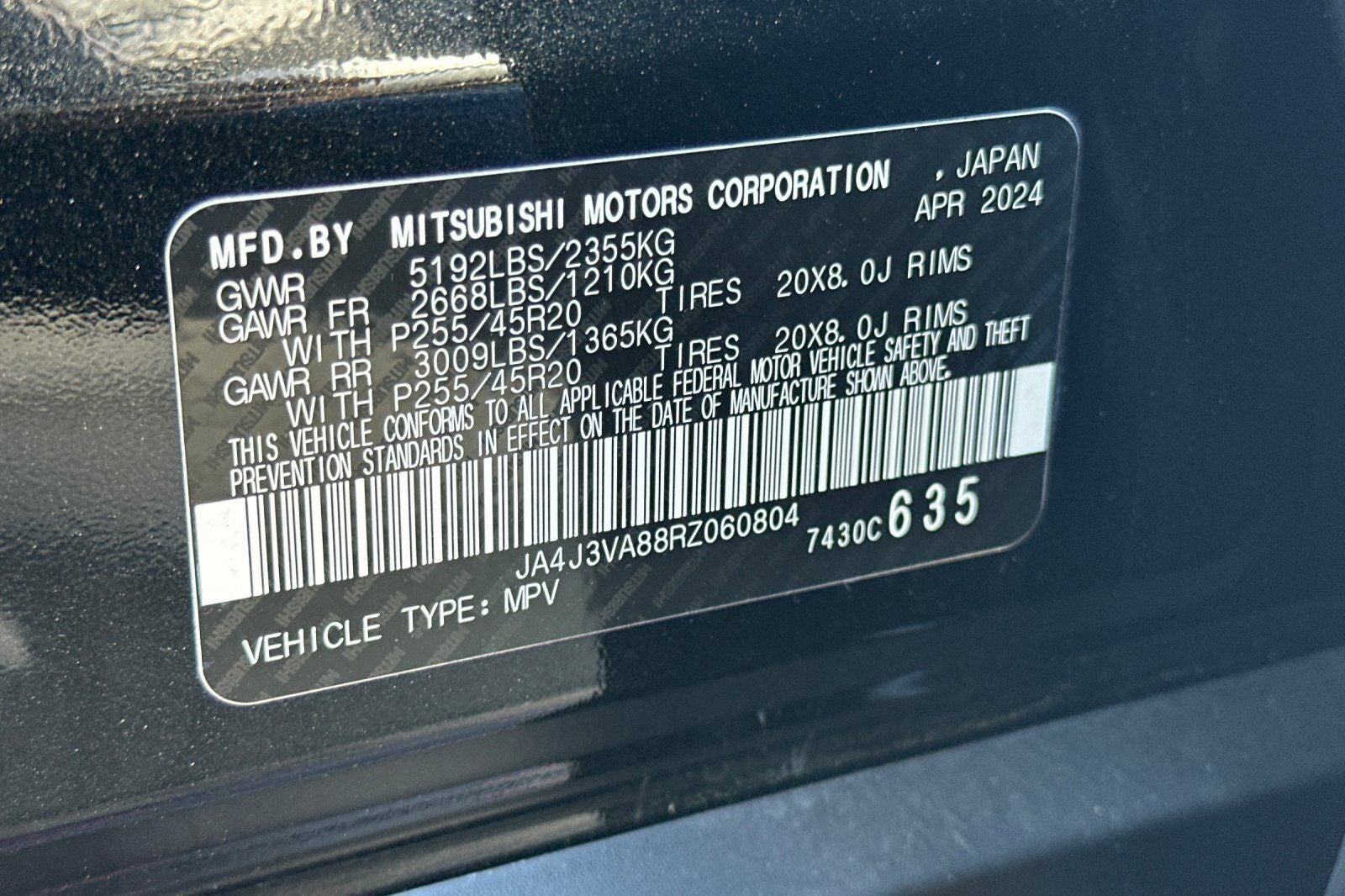 2024 Mitsubishi Outlander SE Black Edition w/Pano Roof