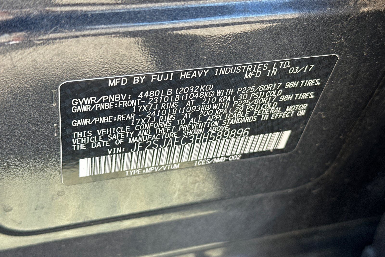 2017 Subaru Forester 2.5i Premium
