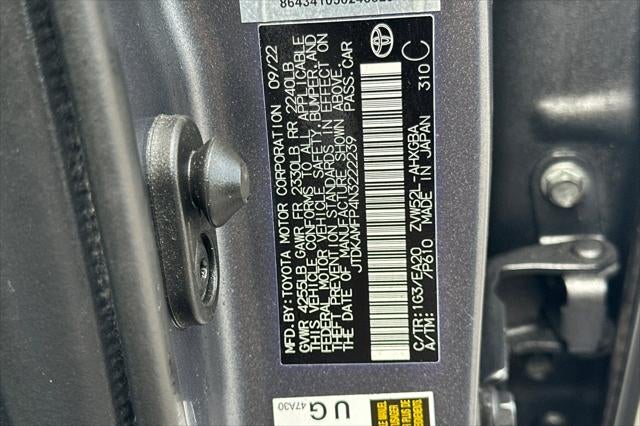 2022 Toyota Prius Prime XLE