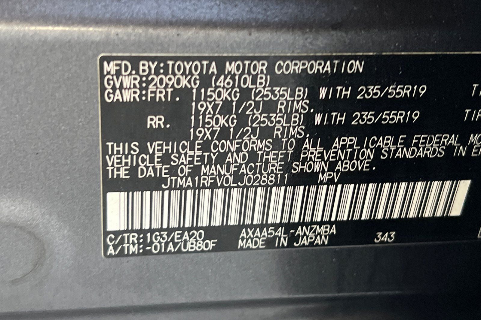 2020 Toyota RAV4 XLE Premium