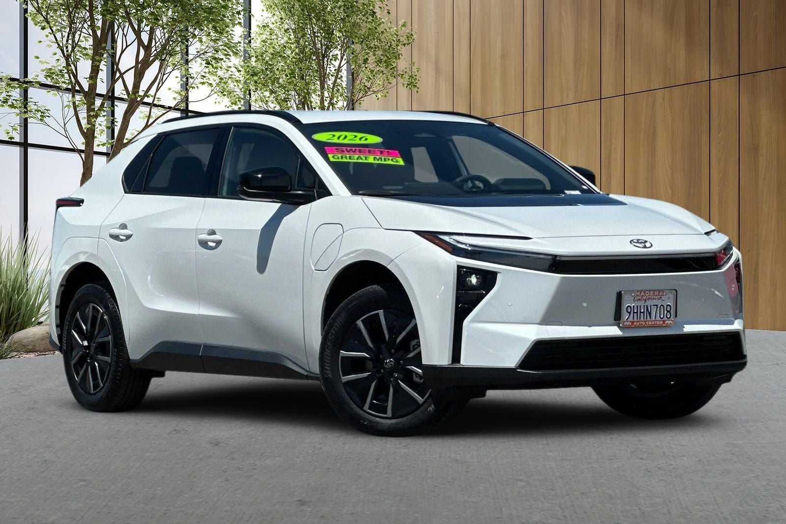 Certified 2026 Toyota bZ XLE with VIN JTMBCAEB6TA006318 for sale in Madera, CA