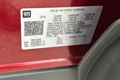 2024 Chevrolet TrailBlazer RS