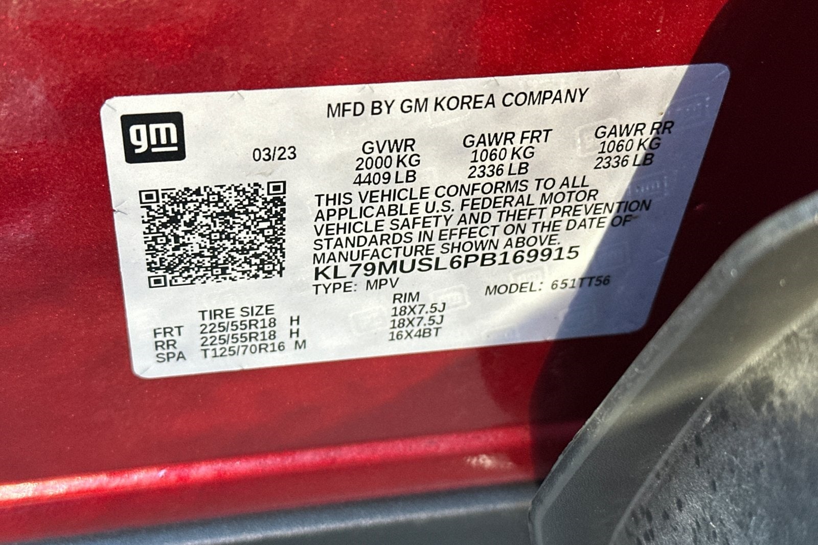 2023 Chevrolet TrailBlazer RS