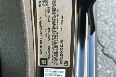 2015 Chevrolet Spark EV 2LT