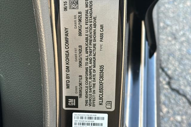 2015 Chevrolet Spark EV 2LT