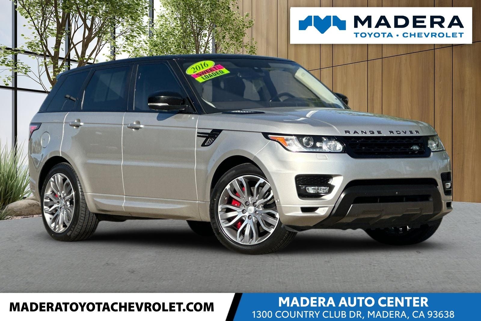 2016 Land Rover Range Rover Sport 5.0L V8 Supercharged Autobiography