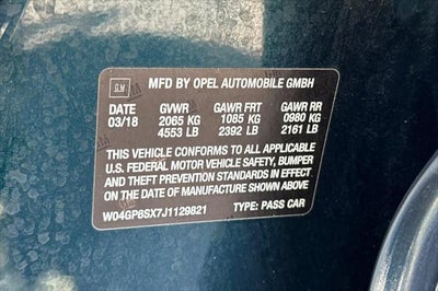 2018 Buick Regal Essence