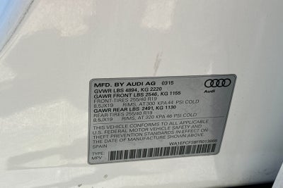 2015 Audi Q3 2.0T Premium Plus quattro