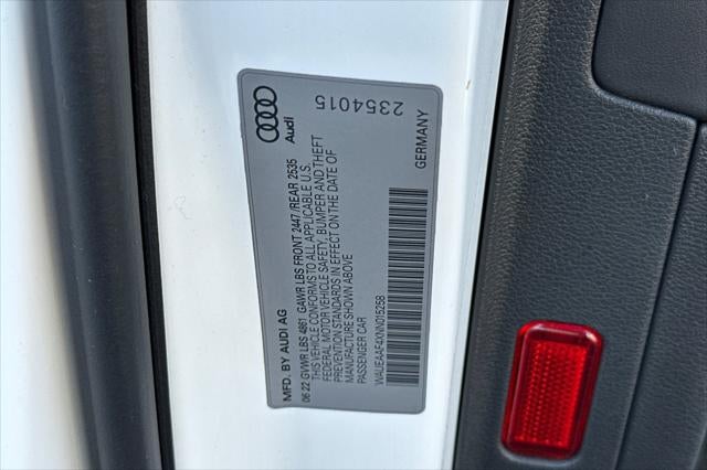 2022 Audi A4 45 S line Premium Plus quattro