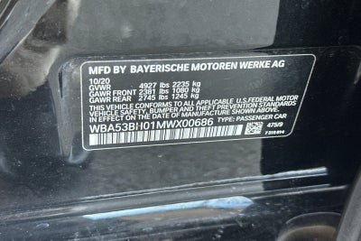 2021 BMW 5 Series 530i
