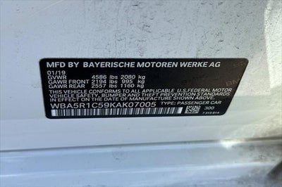 2019 BMW 3 Series 330i