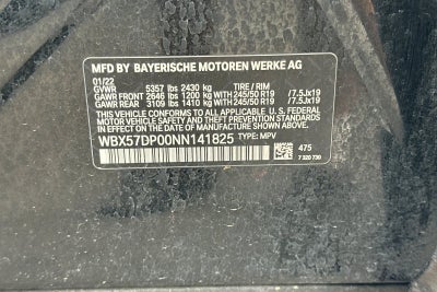 2022 BMW X3 xDrive30i